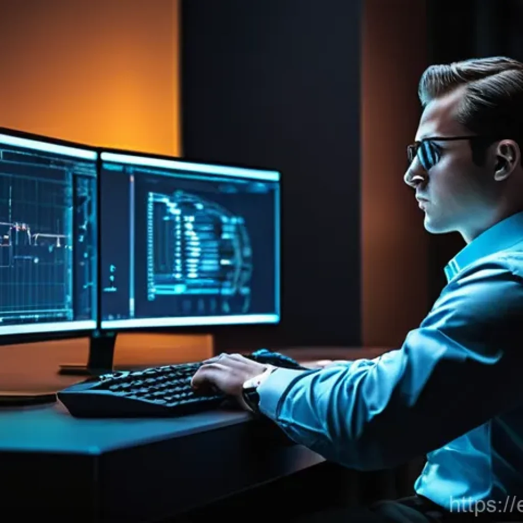 보안관제센터에서의 실시간 공격 대응 방법 - **Prompt 1: The Vigilant SOC Analyst**
"A highly focused male cybersecurity analyst, in his late...